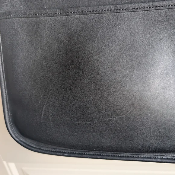 Vintage Coach Legacy 9966 Black Leather Shoulder Bag - Picture 3 of 6